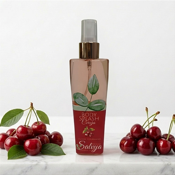 Body Splash Cereja Marrasquino Frutal Floral SALVYA 100ml