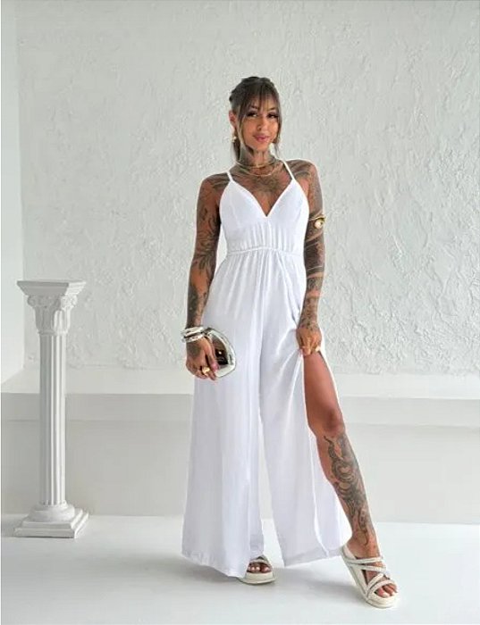 Macacão Serena Branco