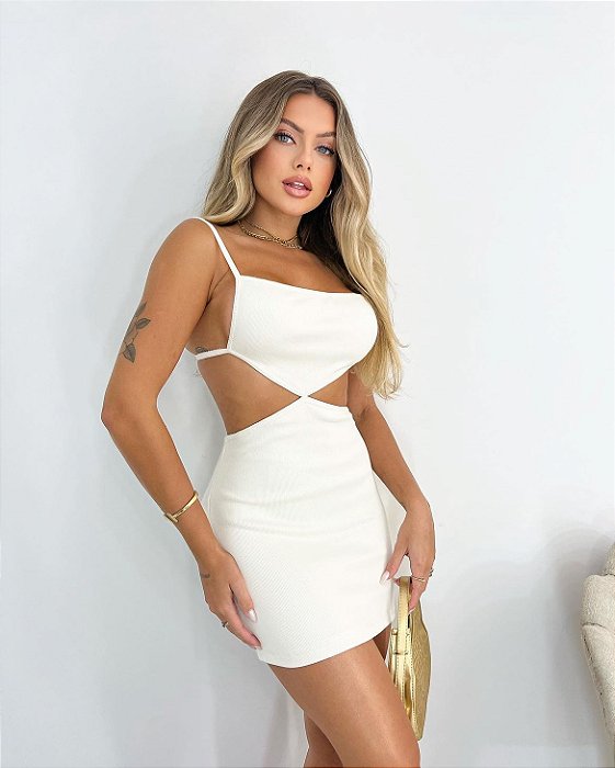 Vestido Recortes - Brisa