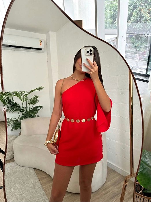 Vestido Samira - Vermelho