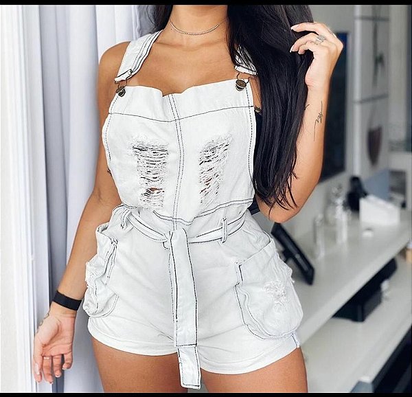 jeans branco