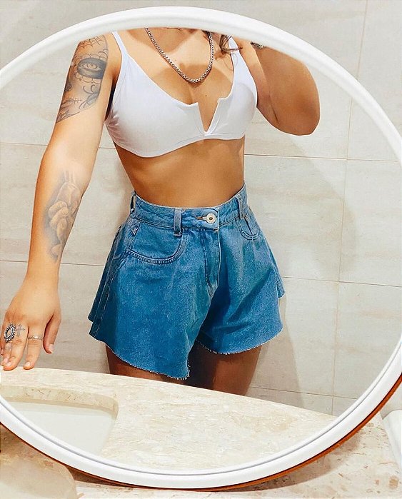 Shorts Jeans Godê