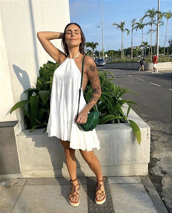Vestido Arial Branco