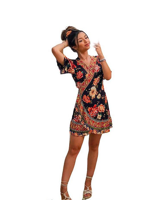 vestido e kimono