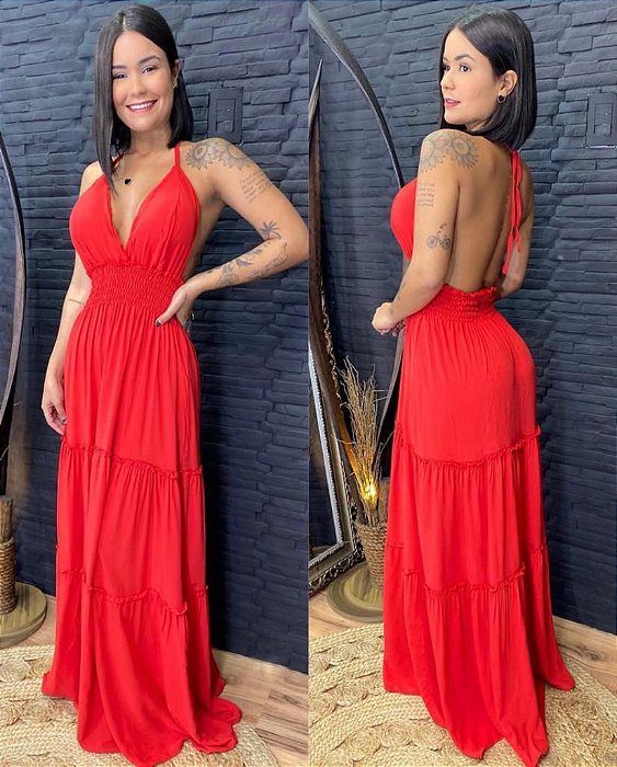 Vestido longo - Patricia