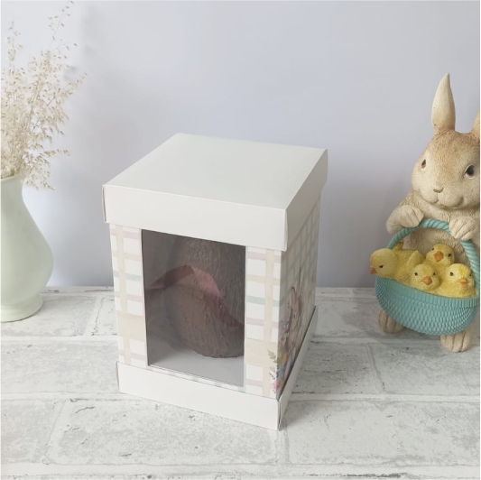 Caixa para ovo em pé - Bunny - 10 unidades