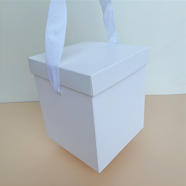 Caixa mini panetone - Linha Branca - 10 unidades