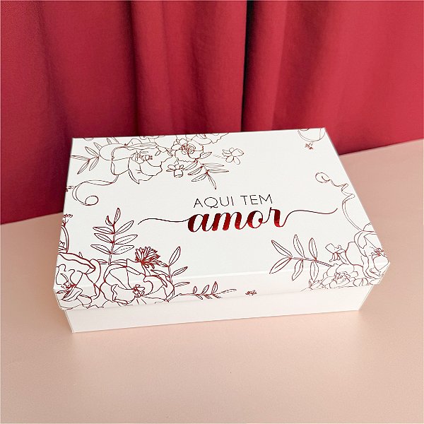 Caixa 14,5x21,5x6cm - AFETO - 10 unidades