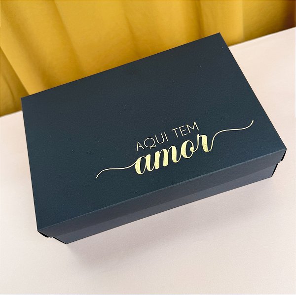 Caixa 14,5x21,5x6cm - BLACK - 10 unidades