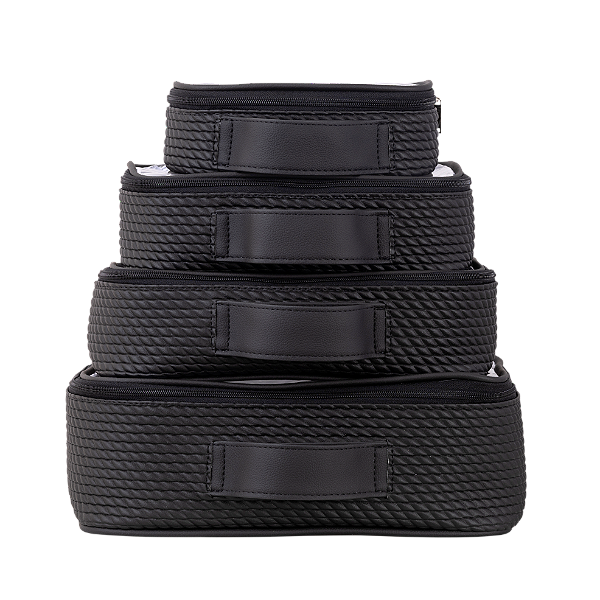 Kit Organizador de Mala - Chanel Preto