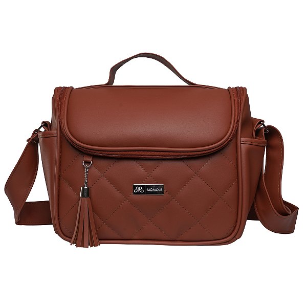 Bolsa Pequena 202 - Matelassê Caramelo