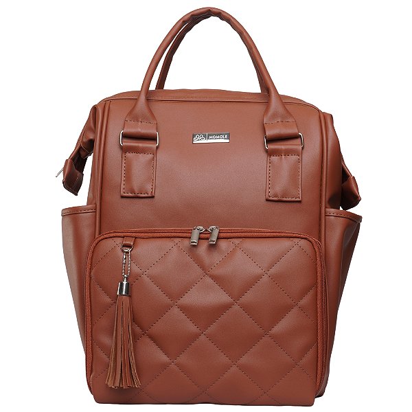 Mochila Funcional 701 - Matelassê Caramelo