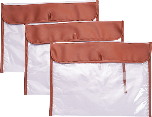 Kit 3 Saquinhos Maternidade 098 –  Matelassê Caramelo