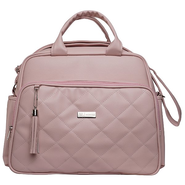 Bolsa Passeio 501 - Matelassê Rosa