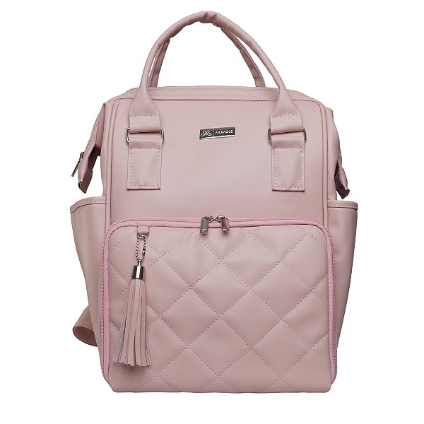 Mochila Funcional 701 - Matelassê Rosa