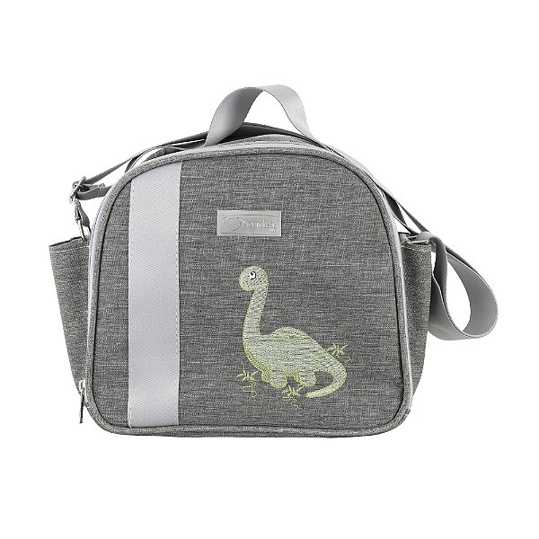 Bolsa Frasqueira 102 - Linho Cinza Dino