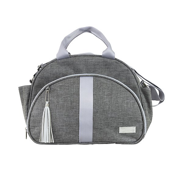 Bolsa Passeio 101 -Linho Cinza