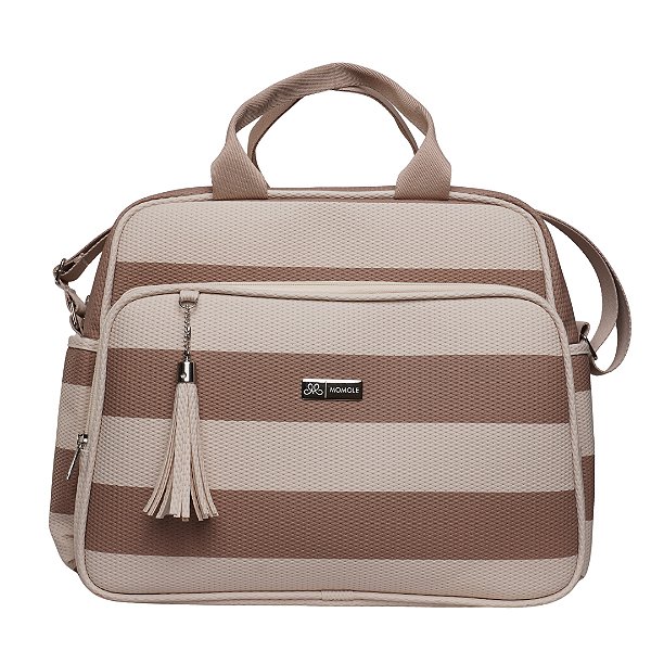 Bolsa Passeio 501 - Listra Bege