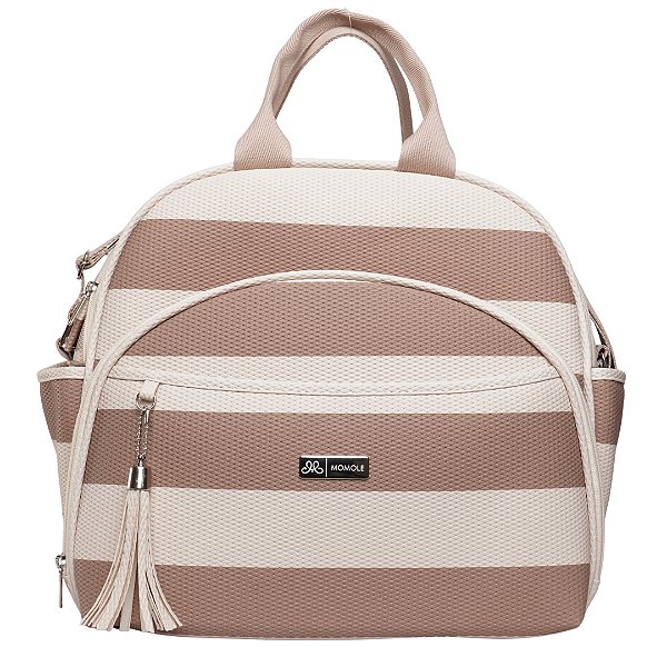 Mochila 2 em 1 705 -  Listra Bege