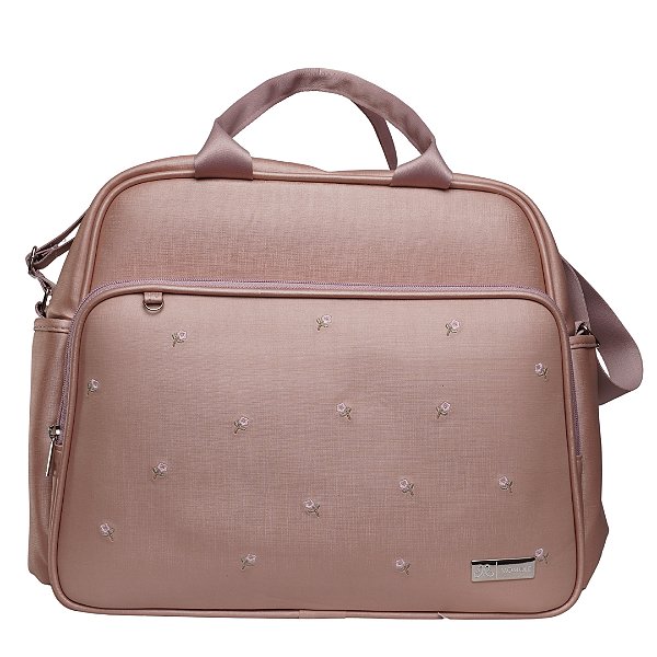 Bolsa Passeio 501 -Flores Rose