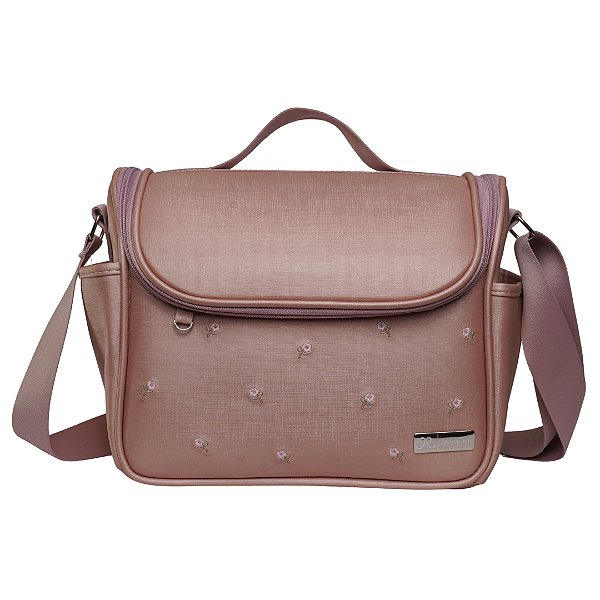 Bolsa Pequena 202 - Flores Rose
