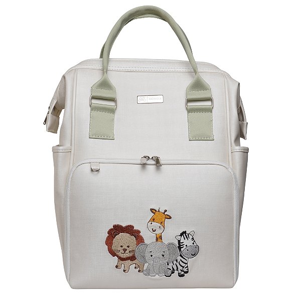 Mochila Funcional 701 - Safari Branco Verde