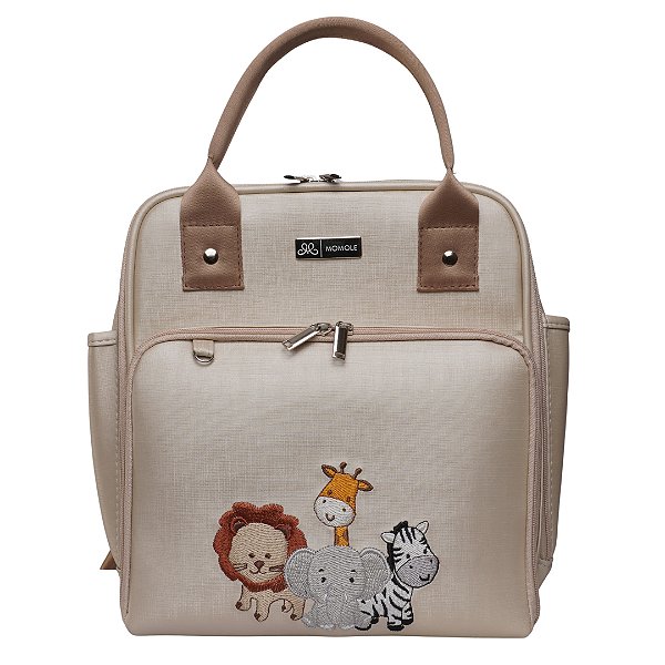 Mochila Pequena  800- Safari Bege
