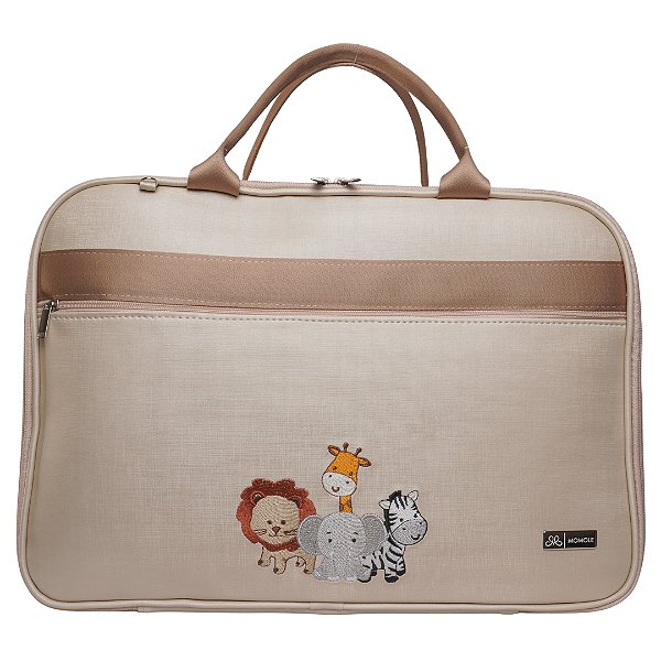 Mala Maternidade Dupla 240 -Safari Bege