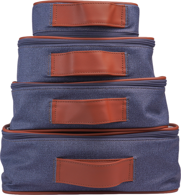 Kit Organizador de Mala -Cavalinho Jeans