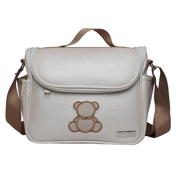 Bolsa Pequena 202 - Urso Off Bege