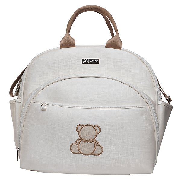 Mochila 2 em 1 705 - Urso Off Bege