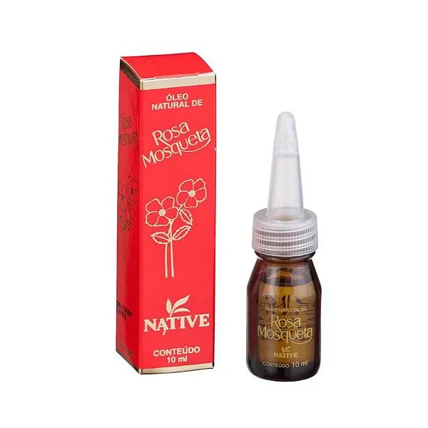Óleo de Rosa Mosqueta 100% Puro (Importado) 10ml | Native