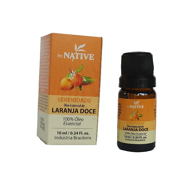 Óleo Essencial de Laranja Doce 100% Puro 10ml | Native