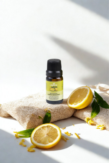 Óleo Essencial de Limão Siciliano 100% Puro 10ml | Native
