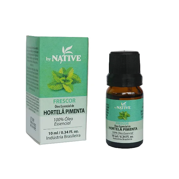 Óleo Essencial de Hortelã Pimenta "Peppermint" 100% Puro 10ml | Native