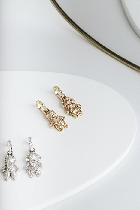 Pingente FILHO Cravejado Click RÓDIO | MENINA