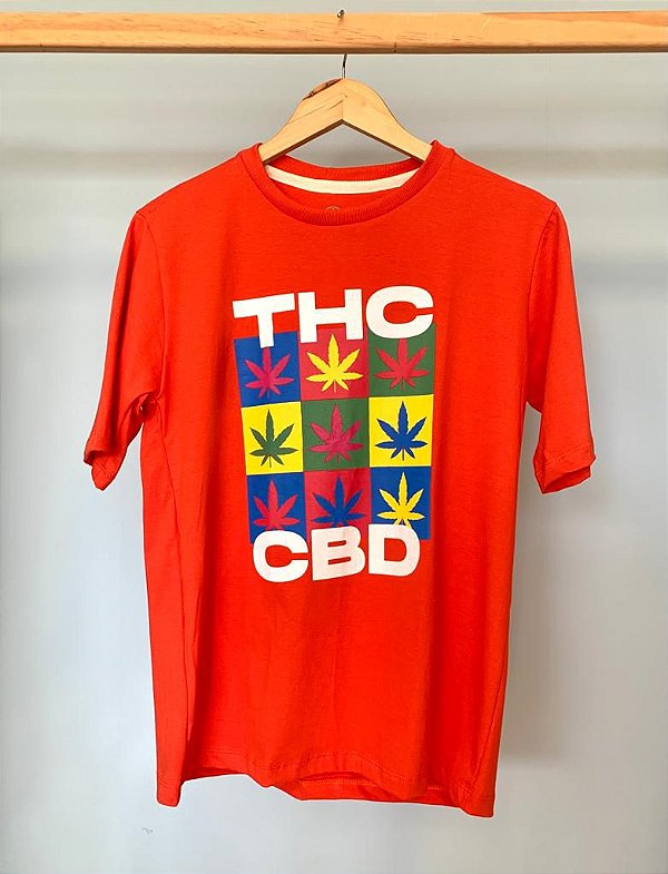 Camiseta Baby Look THC / CBD