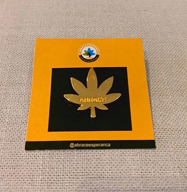 Broche Abrace Esperança