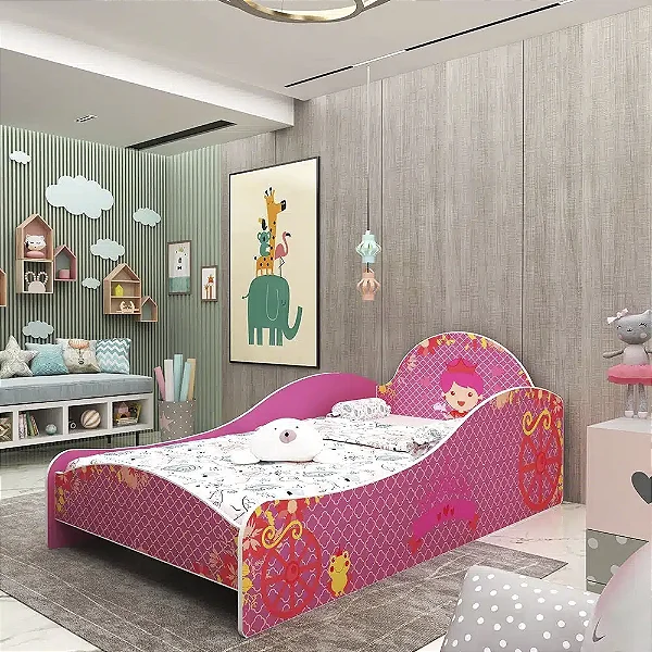 Cama Princesinha Pink Ploc - Gelius