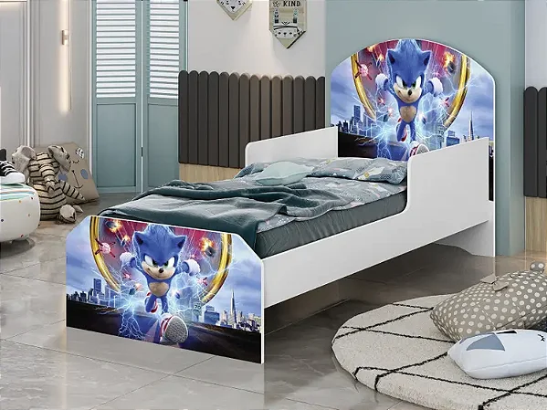 Cama Infantil Sonic - Basoto Brasil