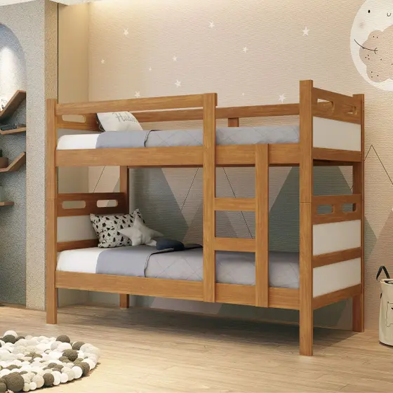Beliche Jaspe Madeira 100%MDF Para Colchão 88x188cm - Fênix