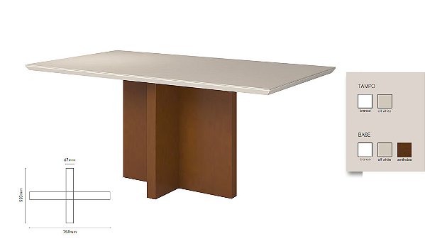 Mesa Mali - Móveis Colomi