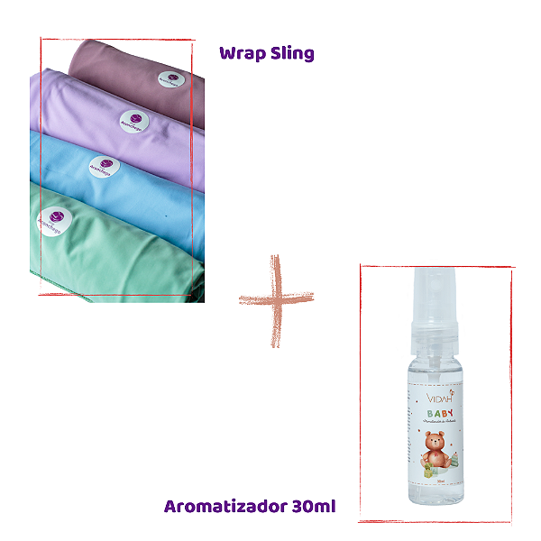 Wrap Sling + Aromatizado Ambiente 30ml