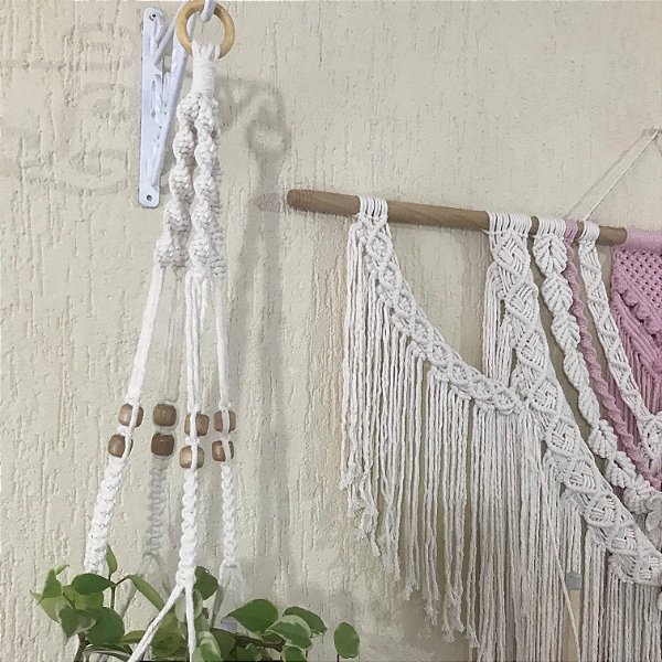 Suporte de Plantas (Hanger) Macramê