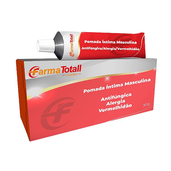 Pomada Íntima Masculina - Anti-alérgica/antifúngica Com 30g