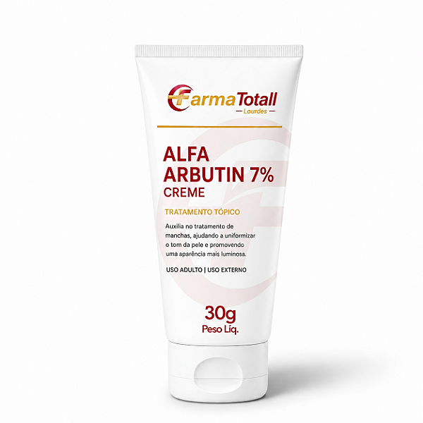 Alfa Arbutin 7% Com 30g - Creme Clareador