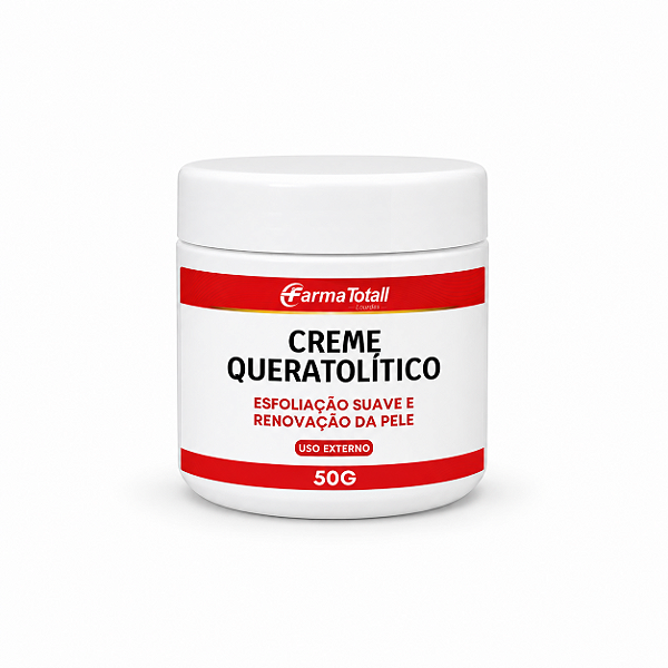 CREME QUERATOLÍTICO 50G - CREME QUERATOLÍTICO - CUIDADO INTENSIVO PARA PÉS, JOELHOS E COTOVELOS RESSECADOS