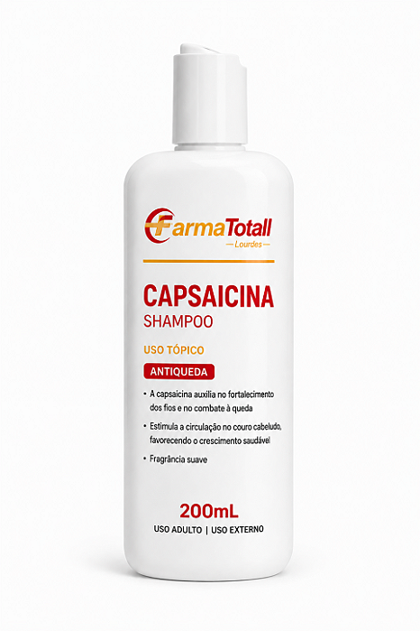 Shampoo Anti-queda Capsaicina Com 200ml