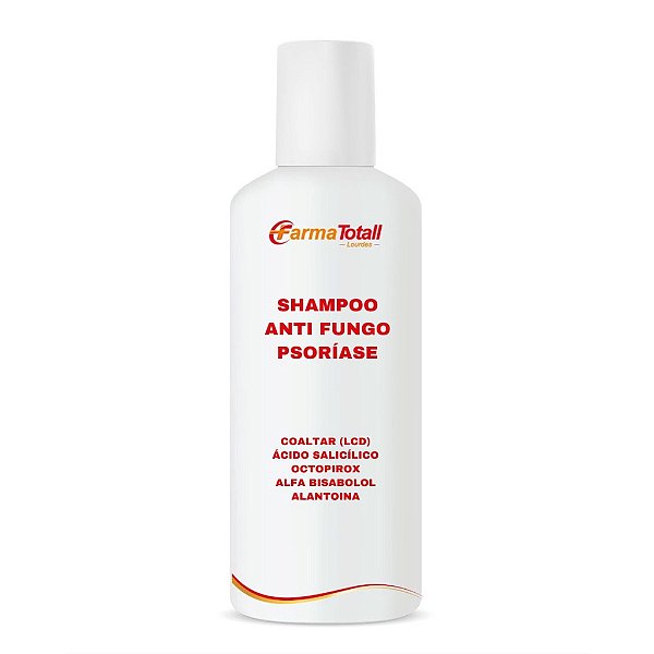 Shampoo Anti Fungo/psoríase - Coaltar + Ássociações Com 100ml