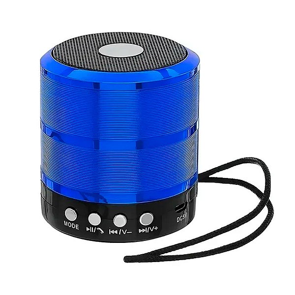 Mini caixa de som bluetooth USB portátil - Lehmox (LEY-887)